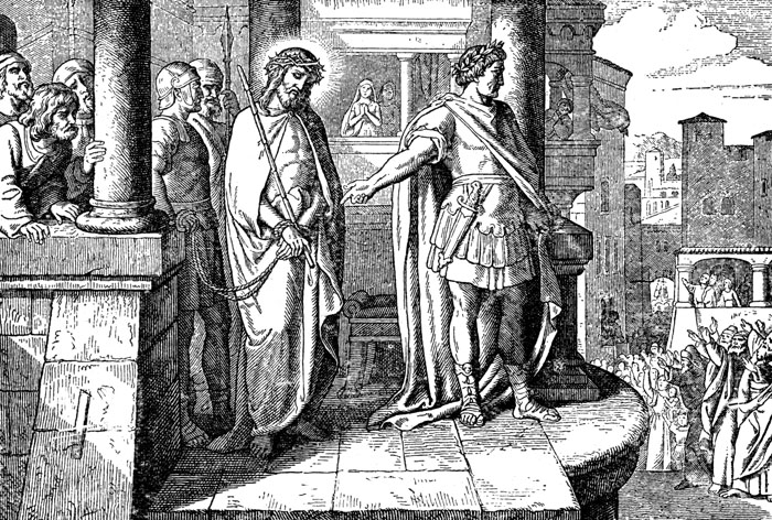clipart jesus before pilate - photo #7
